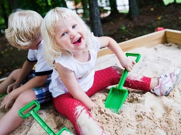 Sandbox játékok, mint módja annak, hogy megfertőződjön a parazitákkal